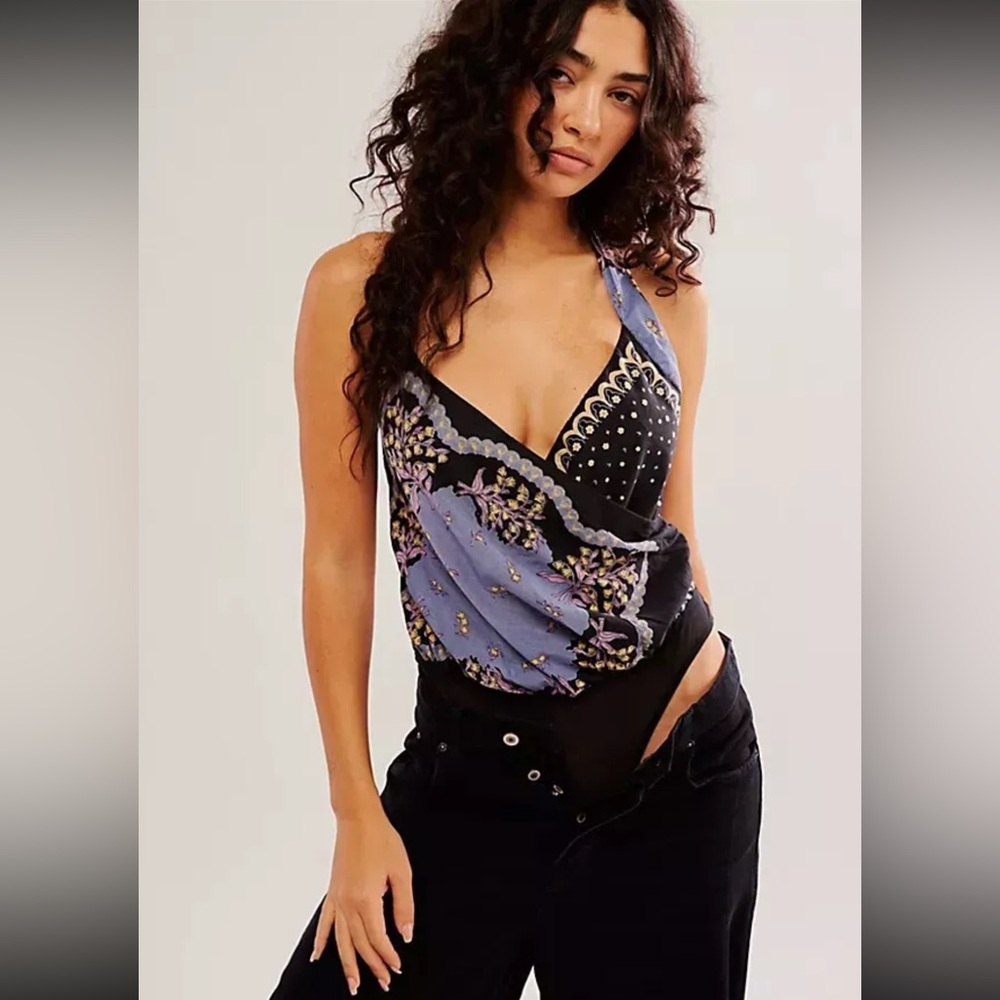 Free People Intimately Sweet Thing Bodysuit sz M - Picture 4 of 9